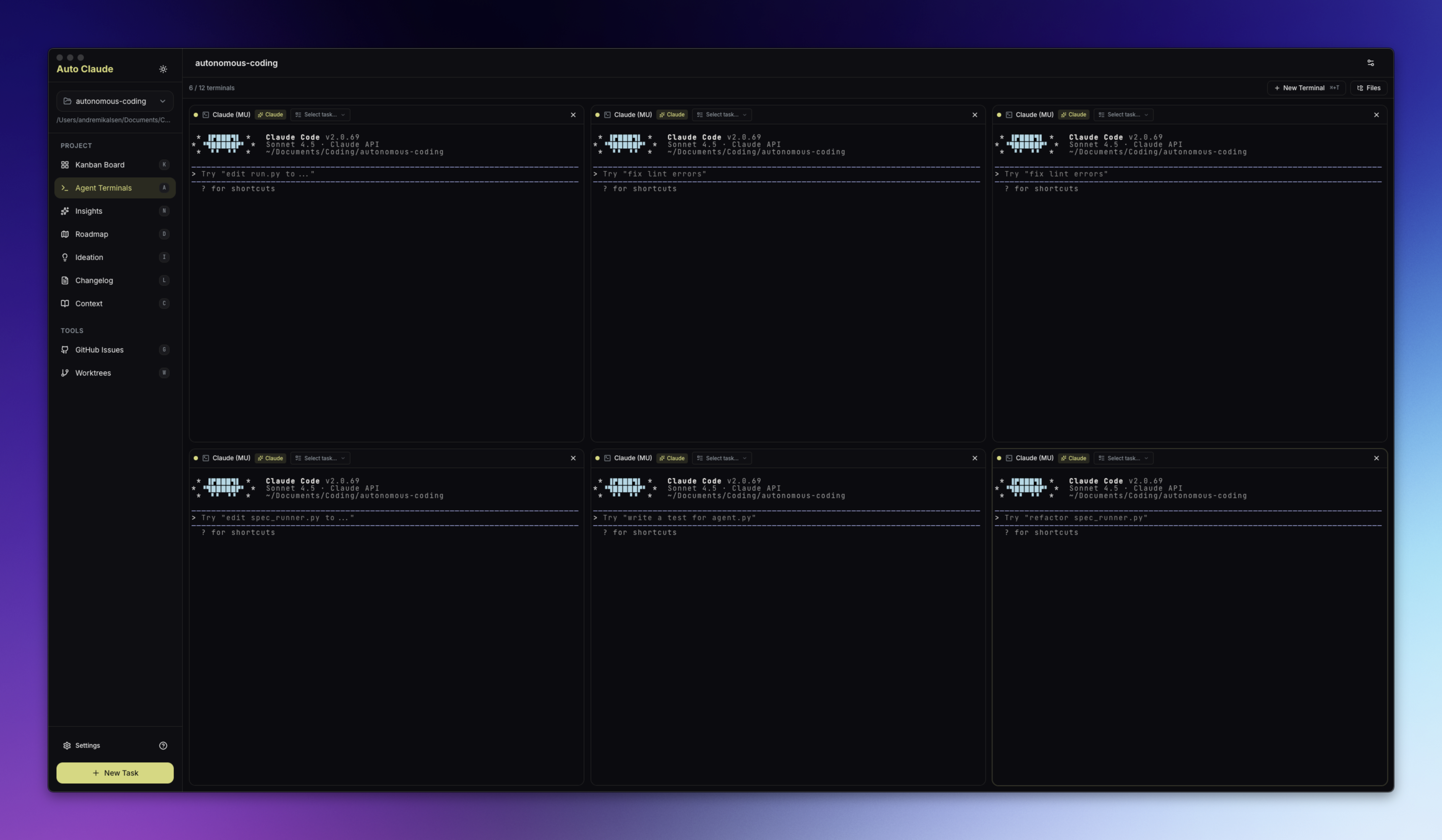 Agent Terminals